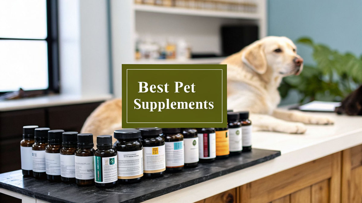 Your Guide to the Best Supplements for Pets