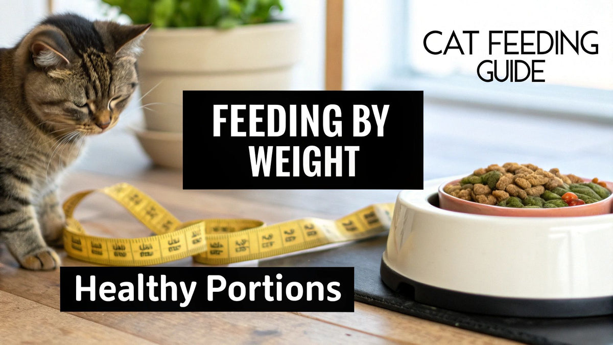 A Practical Cat Feeding Guide By Weight For A Healthier Pet