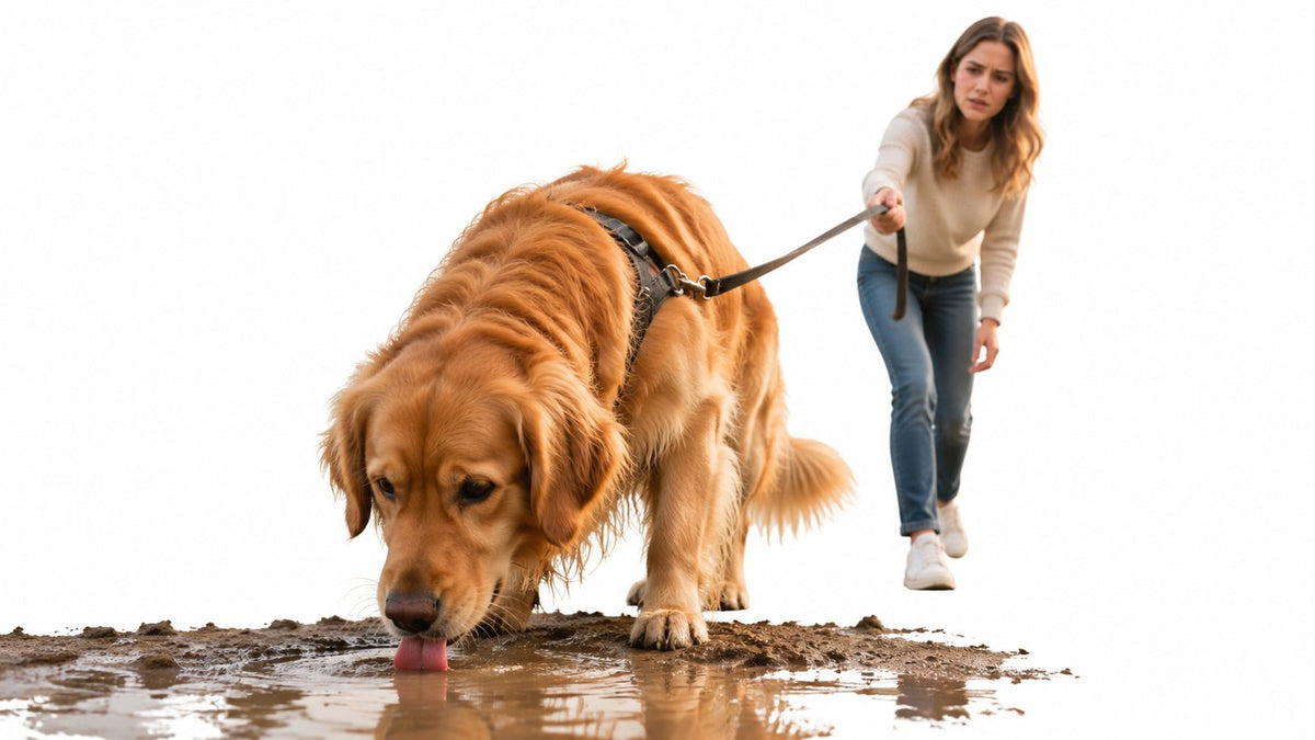 Dog Eating Mud: What It Means and How to Help