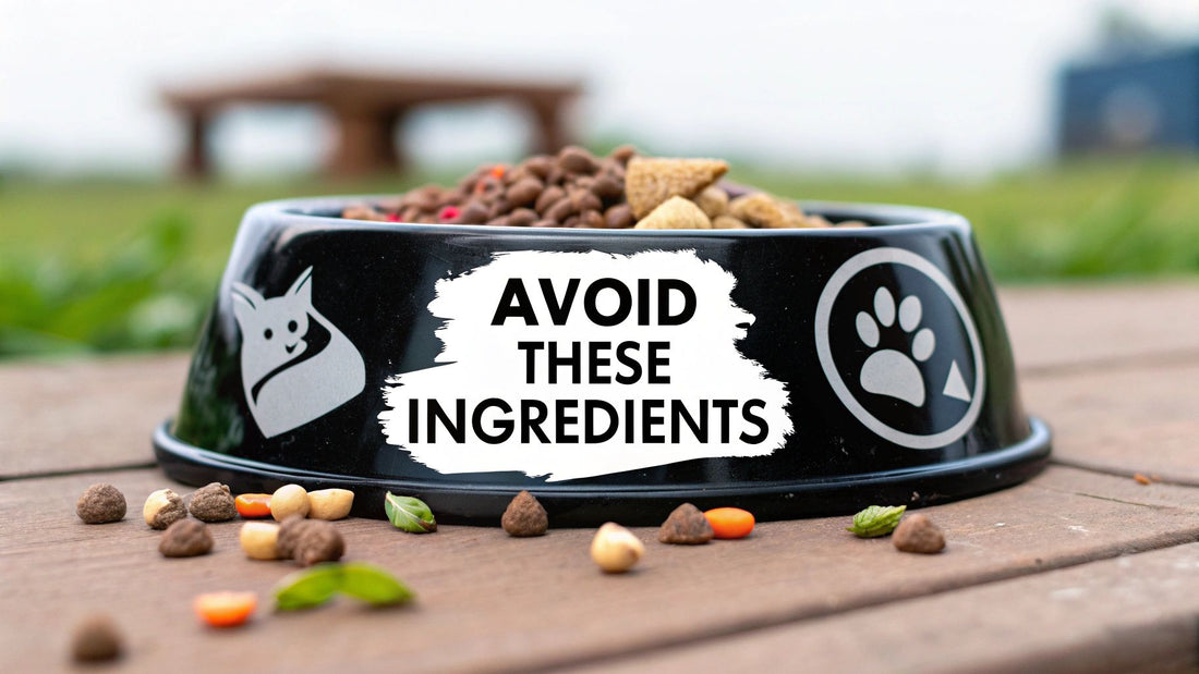 Ingredients to Avoid in Dog Food for a Healthier Pet
