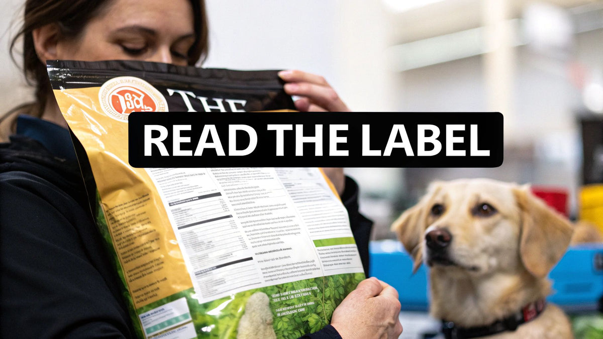 How to Read a Dog Food Label and Choose the Best Food