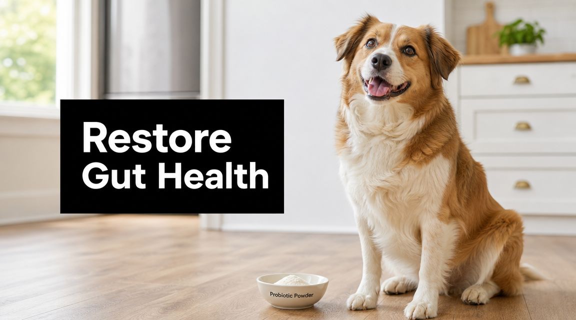 Probiotics for Dogs with Gas: Restore Gut Health