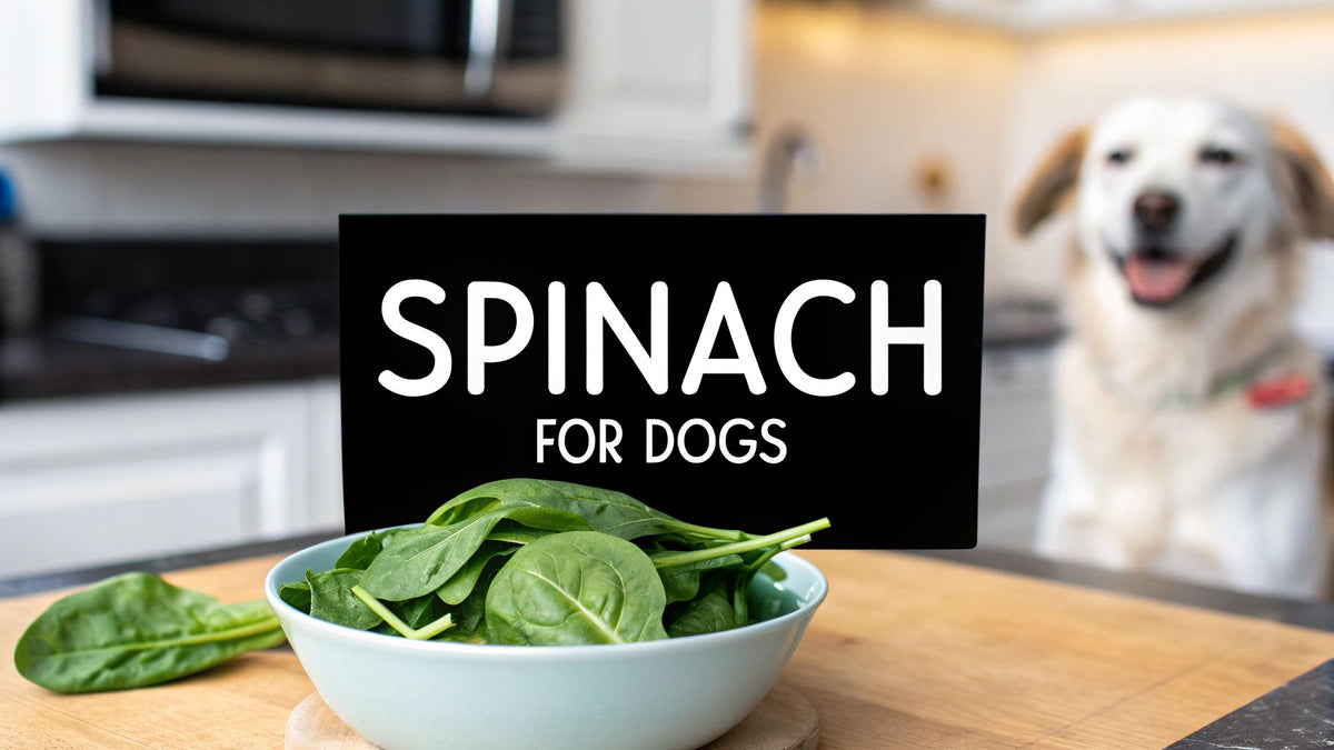 Benefits of spinach good for dogs: Risks and Safe Prep Tips