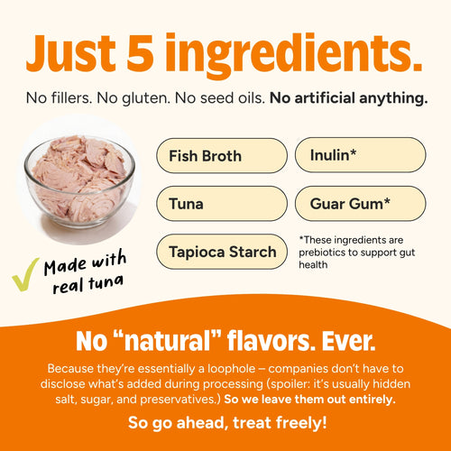 Prebiotic Tuna Squeeze Treats for Cats