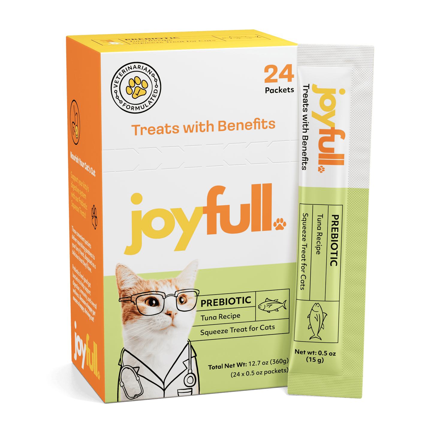 Prebiotic Tuna Squeeze Treats for Cats